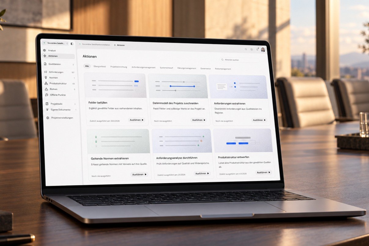 Choosing agent actions in Engera